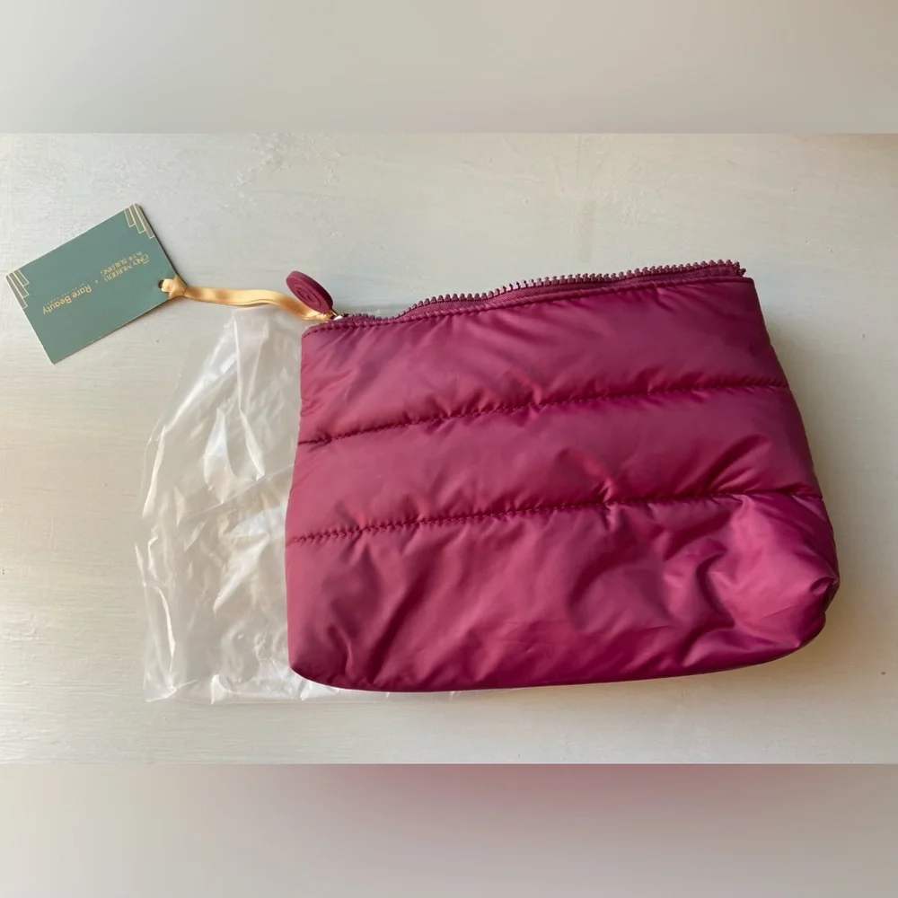 NWT Rare Beauty x Only Murders In the Building x Selena Gomez Puffy Makeup bag